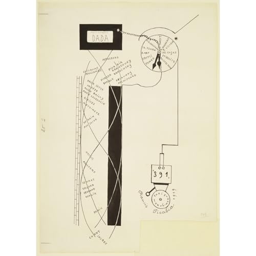 Toile Francis Picabia Dada déco murale salon moderne et bureau contemporain