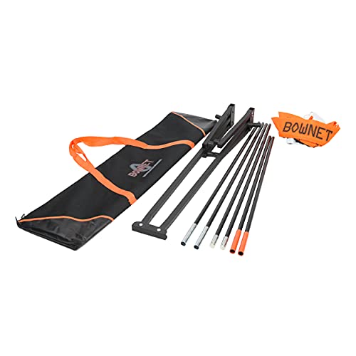 Bownet Adjustable Volleyball Warm Up Net (7’ 11.6” To 7’4”) Sports Volleyball Training Equipment - Portable Volleyball Trainer For Hitting, Spiking, Serving, Multicoloured #TOP2