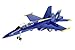 9" X-Planes US Navy F-18 Hornet Blue Jet Toy with Pull Back Action