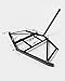 Driveway Drag 72 in Width, Tow Behind Drag Harrow, Heavy Duty Steel,Driveway Tractor Harrow with 2 Adjustable Bars, Heavy Duty Steel, Driveway Grader for ATV, UTV, Garden Lawn Tractors