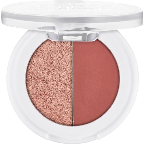 Esence Soft Touch Duo Eyeshadow - Sombra de ojos n.º 01,...