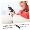 Mikikit 3.5mm Headphone Adapter Splitter Plated Audio Adapter Extender for Headphones Phone Adaptor Pack