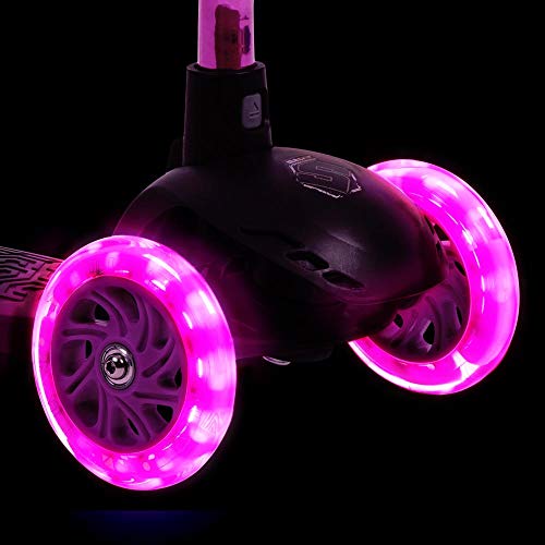 Sullivan Tri Scooter, Premium Quality, For Kids Age 2 To 5 Years, Lightweight, Lightup Wheels, Learn Balance And Stability Skills, Quick Release Ergonomic Handlebar, Rear Brake For Safety #TOP7