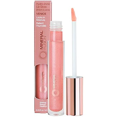 Mineral Fusion, Lip Gloss Hydro Shine Venice, 0.15 Ounce