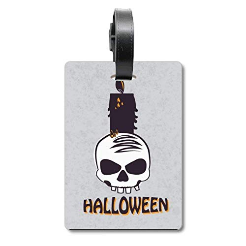 Bougies d'halloween sac voyage et valise étiquette identification pour touriste