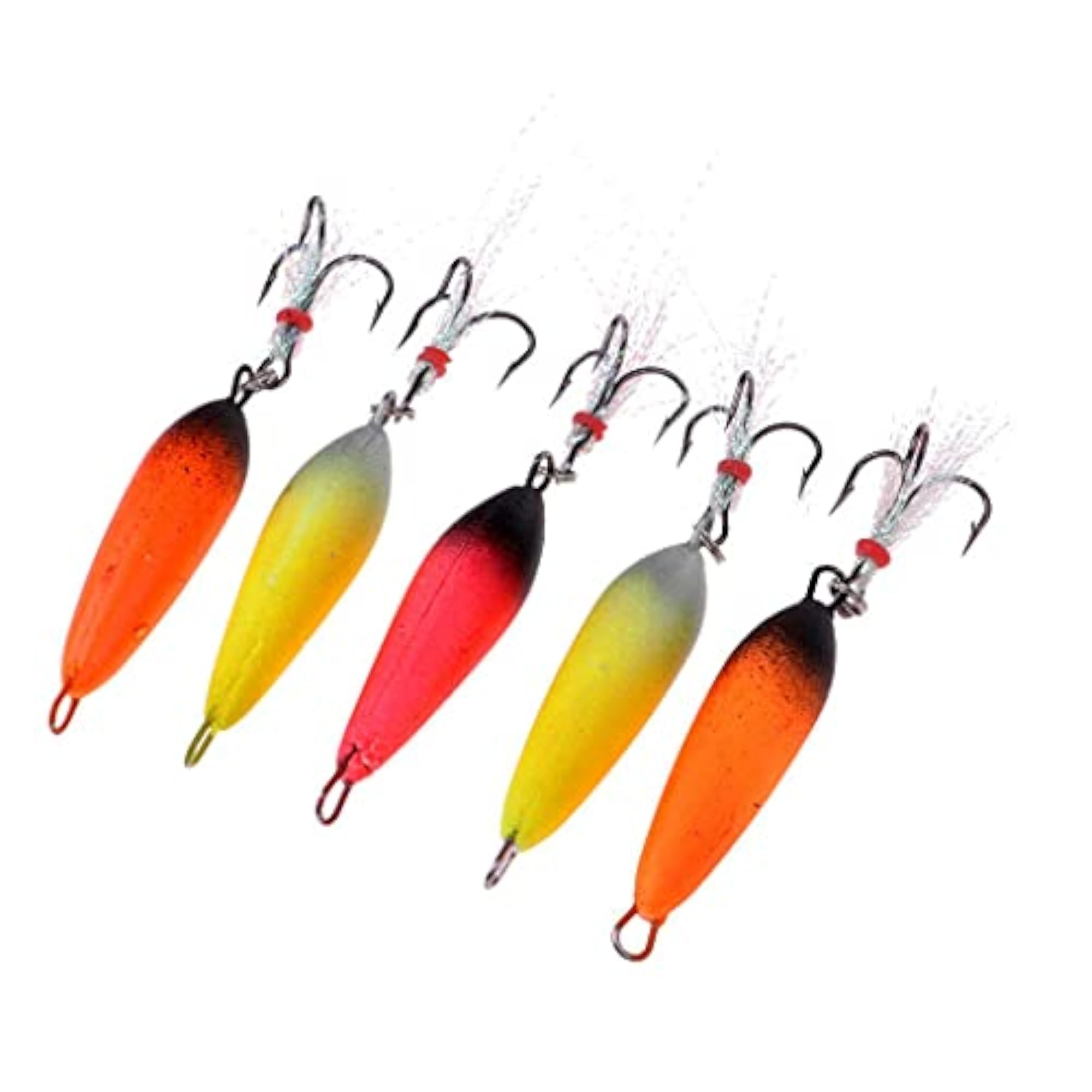 Imported 5Pcs Fishing Baits Practical Reusable Tool