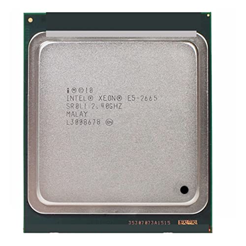 Xeon E5-2665 CPU 2.40GHz résout les lenteurs de calcul de votre serveur informatique LGA2011