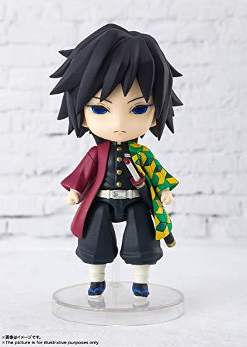 Image of TAMASHII NATIONS - Demon Slayer: Kimetsu no Yaiba - Tomioka Giyu-Mizubashira, Bandai Spirits Figuarts mini Action Figure