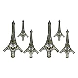 Format compact : sa petite taille et sa légèreté permettent de la placer facilement sur un bureau, une cheminée ou une table sans encombrer l'espace. figurine de la tour eiffel miniature