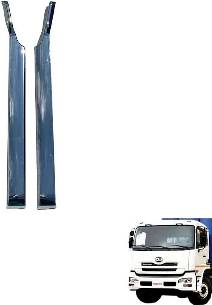 Amazon | UD クオン メッキ バンパー エンドカバー サイド エンド