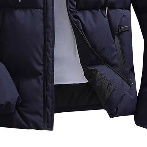 Men's Winter Hood Puffy Jacket Thicken Insulated Male Puffer Jackets Windproof Hooded Zip Up Down Coat4