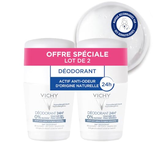 Déodorant Toucher Sec Vichy Laboratoires Le Lot De 2 Roll on - vue 2