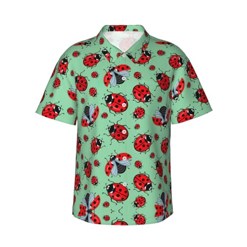 Chemise hawaïenne rouge contre la chaleur estivale vêtement léger homme