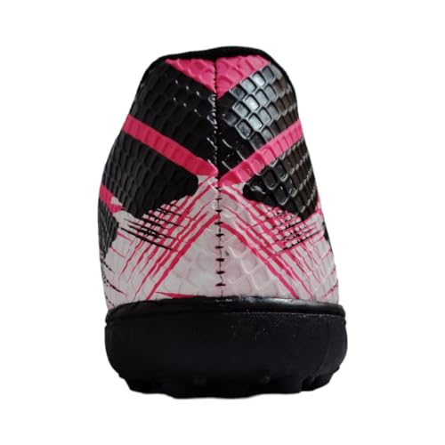 Chuteira Society Infantil Meninas Futebol Olimpica 235IS (Pink-Preto, BR, Criança de 9 a 12 anos, Nu