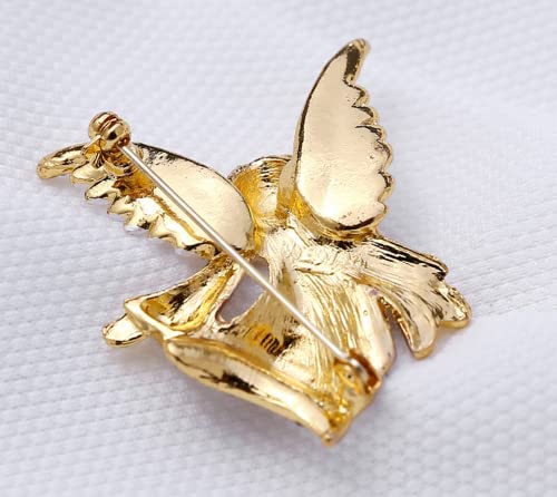 Dd-Life 4 Pcs Angel Brooch Pin Special Brooch Pin For Any Special Occasions #TOP5