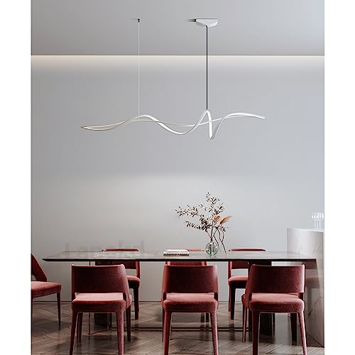 Lustre LED pour table à manger avec intensité variable contre la fatigue visuelle - 4