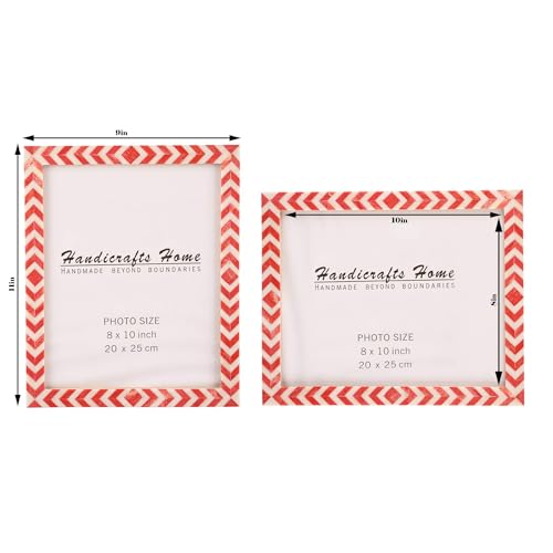 Handicrafts Home Foto Bild Rahmen 8x10 Handgemacht Geschenk - Pack von 2 (Lison Piri Piri) – Ansicht 4
