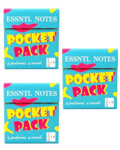 Image of 3 Pocket Pack Unisex Mini Perfume Combo, 12 Fragrances x 5ml | 12 Unisex Fragrances, 3 Pocket Packs, Travel Friendly, 25% Oil Concentration