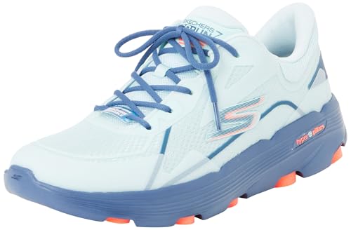 Skechers Damen Go Run 7.0 Interval Sneaker, grün, 39 EU