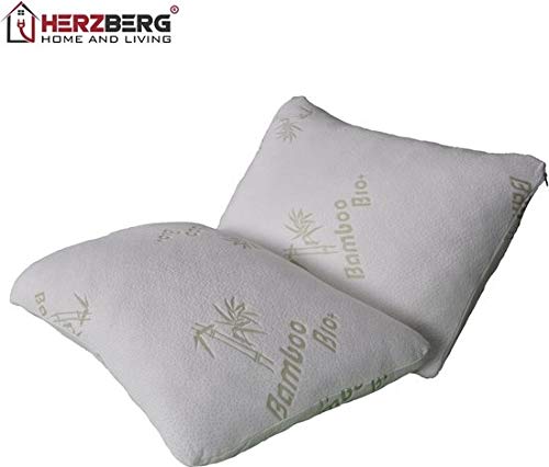Royalty Comfort Herzberg HG5076BM Kopfkissen  Kissen  Luxus-Kissen aus  Bambus  50 x 76 cm  40% Bambus-Viskose und 60% Polyester  Herzberg  HG5076BM : Amazon.de: Kche, Haushalt & Wohnen
