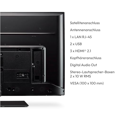 MEDION X14316 (MD 30880) 108 cm (43 Zoll) Fernseher (Android TV, 4K, Dolby Vision HDR, Dolby Atmos, Netflix, Prime Video, Smart TV, PVR, Google Chromecast & Assistant) – Bild 5