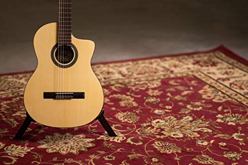 Cordoba C1M-CE Acoustic-Electric Cutaway Nylon String Classical Guitar, Natural, Protege Series - Image 16