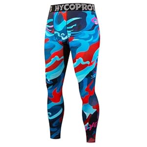 HYCOPROT Men’s Compression Pants Tights Athletic Leggings Performance Workout Base Layer for Running Basketball Sports Yoga