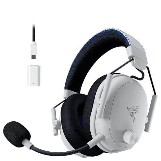 Razer BlackShark V3 Pro for Playstation - Wireless ANC Esports Headset White Edition -FRML Packaging