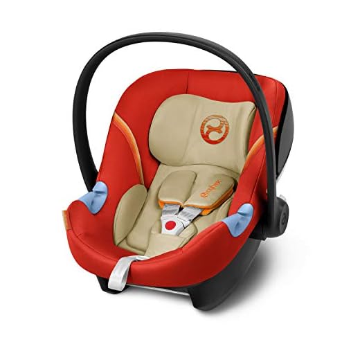 Cybex Gold Aton M, bilstolsgrupp 0+ (0–13 kg), kollektion 2018, höst guld