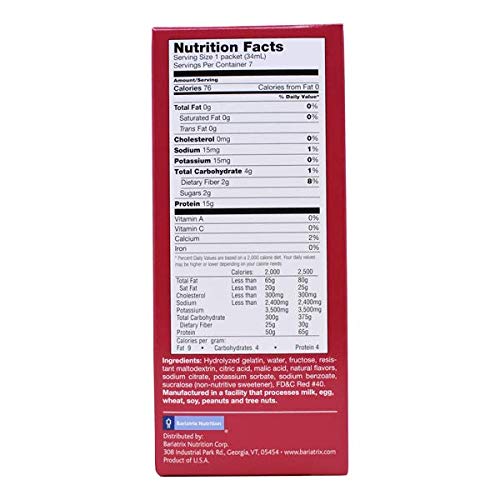 Proti Fit Pomegranate Protein Gel Concentrate Ideal Protein Compatible #TOP1