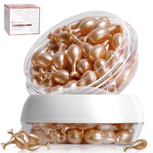 Nourishing Hydrating Essence Serum BS-MALL 60 Capsules Vitamin E - Gentle Skin Repair & Anti-aging Facial Care For Women Daily Skincare Essential