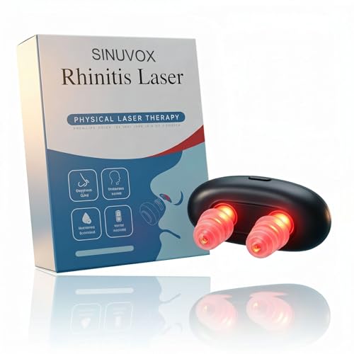Sinuvox Nasal Relief, Sinuvox Therapy for Nasal Passages, Portable USB Rechargeable Nose Comfort Device, 10-Minute Daily Use (1)