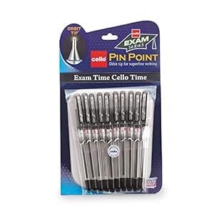 Cello Pinpoint Ballpen -Pack of 170 (Black – Cardhanger Packing)