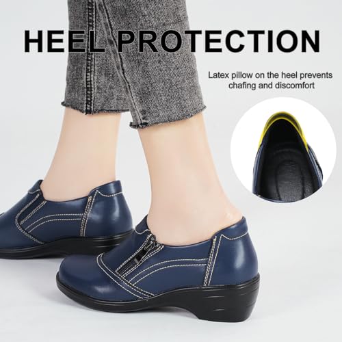 Image of Loafers for Womens Comfort Dressy Low Heel Business Casual Office Work Shoes