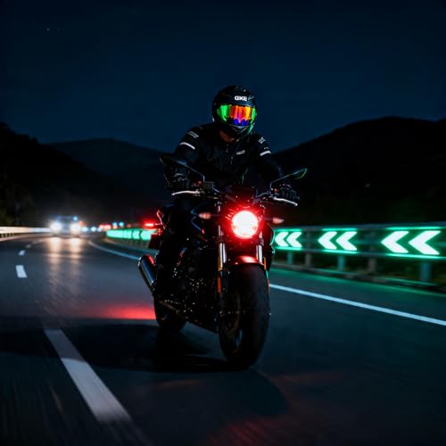 2Pcs Motorcycle Helmet Visor Waterproof & Anti-Fog Film—Helmet Face Shield waterproof and anti-fog helmet visors, prevents sunlight, rain, and fog from obstructing vision, Easy to Install by WUJVL - Image 5