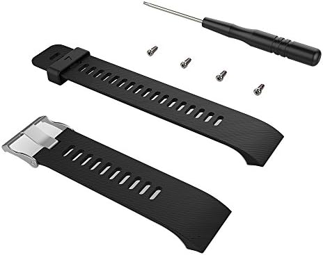 Replacement Bands for Garmin Forerunner 35, Silicone Replacement Fitness Bands Bracelet Sport Strap Wristband Accessory with Screwdriver