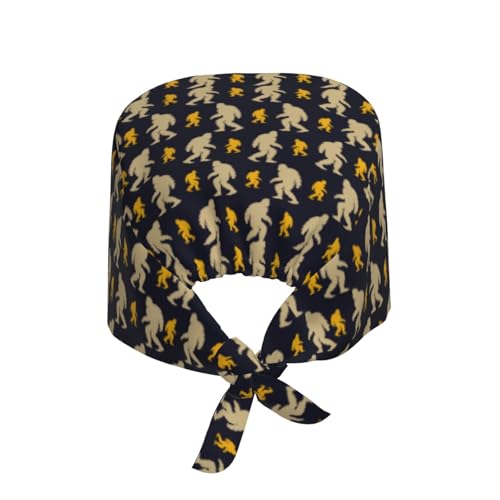Image of Surgical Caps Men Women, Scrub Cap with Sweatband Adjustable