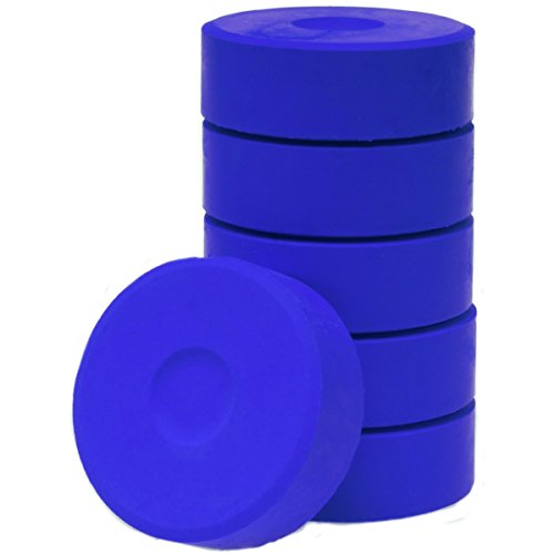 Galets de gouache - Grandes pastilles de gouache 19x55mm violet - lot de 6 Cover