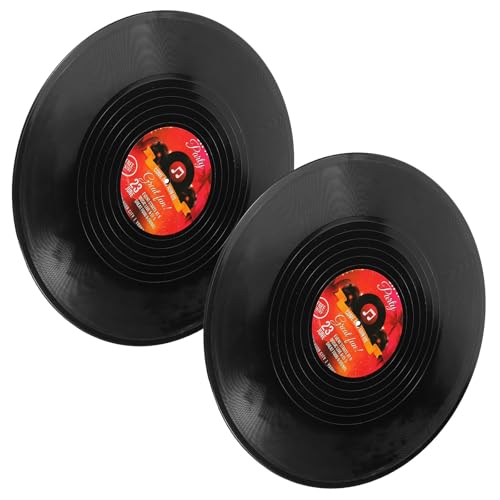 Discos de vinilo decorativos COOPHYA de 30 cm para recrear ambientes retro en tu cafetería