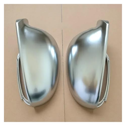 Coques de rétroviseurs pour Skoda Superb B5 (2002-2008) en chrome mat argenté