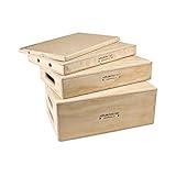 Alan Gordon Enterprises Set of Four Apple Boxes, Full, Half, Quarter & Pancake