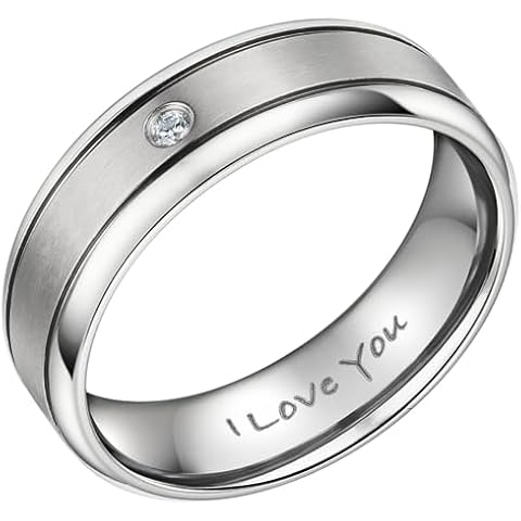 Willis Judd I Love You Titanium Ring Cover