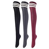 La gama más alta de duración: fabricado con materiales de calidad superior son muy duraderos, ligeros y muy flexibles. Calcetines increíblemente suaves, cómodos y acogedores que emocionarán tus dedos desde el primer uso. Disfruta como una reina en los mejores calcetines de tubo femeninos jamás hechos.