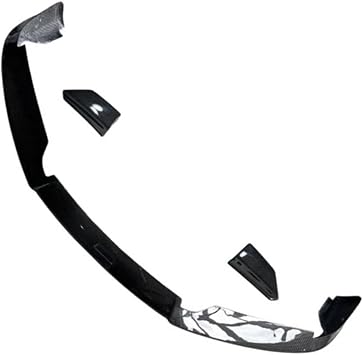 Car Bumper Front Splitter Apron Compatible with Porsche 911 992 Turbo S 2019+ Upgrade Bra-Bus Style Dry Carbon Fiber