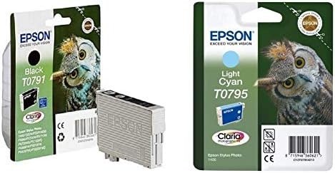 Epson T0791 Ink Cartridges Original, Black, Genuine