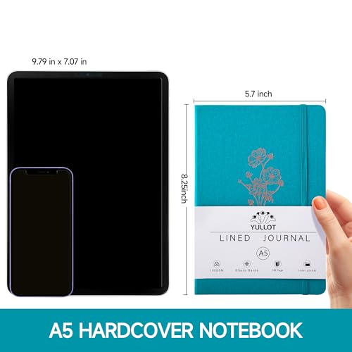 Cuaderno rayado A5 que evita que la tinta traspase la hoja 2