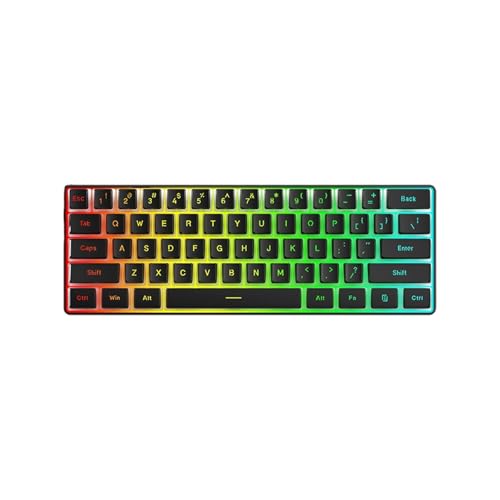Clavier mécanique 61 touches : fini le bruit avec ce clavier de jeu silencieux et portable