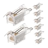 Luxshiny 8pezzi Accessori Veneziane Meccanismo Blocca Cordino per Tende a Pacchetto e Bamboo Sicurezza e Durata Migliorata per Casa e Ufficio Design Elegante e Funzionale