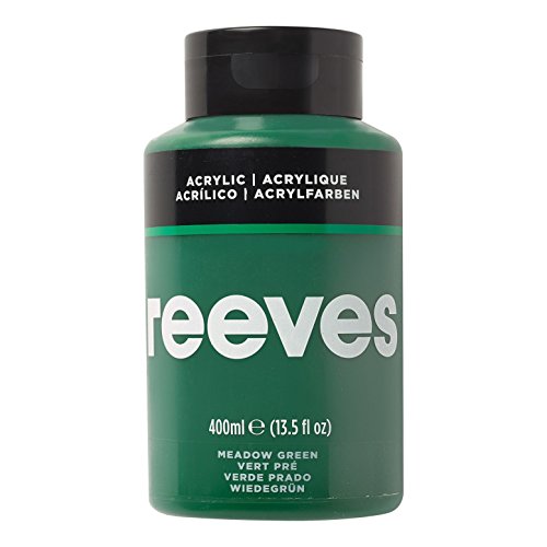 Reeves - Pintura acrílica 400 ml, Verde Prado