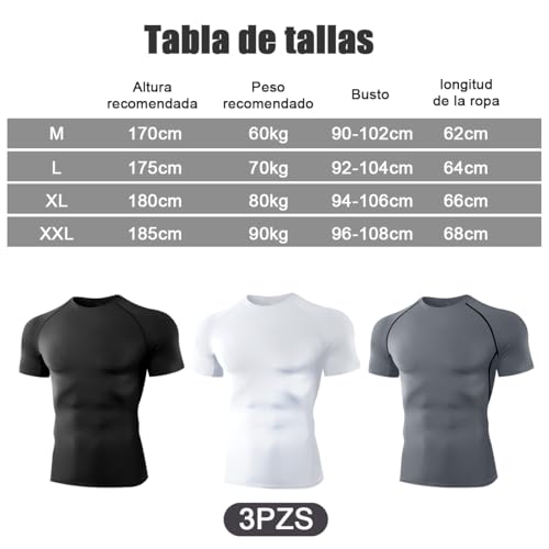 Catálogo para Comprar On-line Ropa de Ejercicio y fitness para Hombre los 10 mejores. 17 Imagen adicional